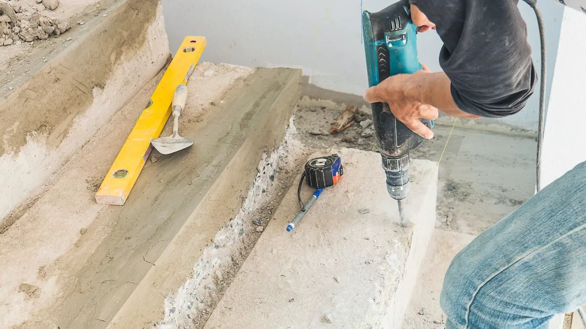 Waterproofing businesses in Dallas–Fort Worth, futuristic holographic illustration